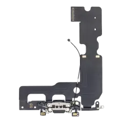 Charging Port Flex Cable For iPhone 7 Plus (Aftermarket) (Jet / Matte Black)
