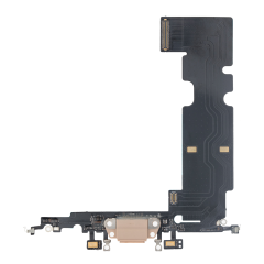 Charging Port Flex Cable For iPhone 8 Plus (Aftermarket) (Gold)