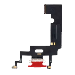 Charging Port Flex Cable For iPhone XR (Premium) (Red)
