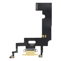 Charging Port Flex Cable For iPhone XR (Premium) (Yellow)