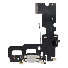 Charging Port Flex Cable For iPhone 7 (Aftermarket) (Silver)