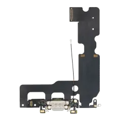 Charging Port Flex Cable For iPhone 7 Plus (Premium) (Silver)