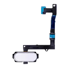 Home Button With Flex Cable For Samsung Galaxy S6 Edge Plus (White Pearl)
