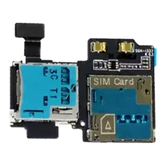 Sim Tray SD Card Reader For Samsung Galaxy S4 (i337 / M919) (AT&T / T-Mobile)