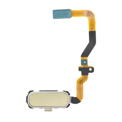 Home Button With Flex For Samsung Galaxy S7 (Gold Platinum)