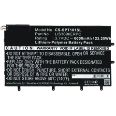 Replacement Battery For Sony Xperia Z Tablet (CS-SPT101SL) ( LIS3096ERPC)