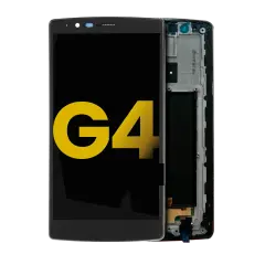LCD Assembly With Frame For LG G4 (Refurbished) (Black)