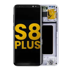 OLED Assembly With Frame For Samsung Galaxy S8 Plus (Refurbished) (Orchid Gray)