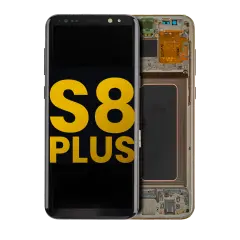 OLED Assembly With Frame For Samsung Galaxy S8 Plus (Refurbished) (Maple Gold)
