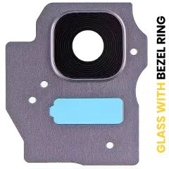 Back Camera Lens With Bezel Ring For Samsung Galaxy S8 Plus (Orchid Gray)