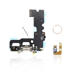 Charging Port Flex Cable For iPhone 7 (Rose Gold / Gold) (Home Button Solution)